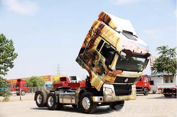 别样的中国重汽汕德卡——C7H彩绘车3.jpg 别样的中国重汽汕德卡——C7H彩绘车3.jpg