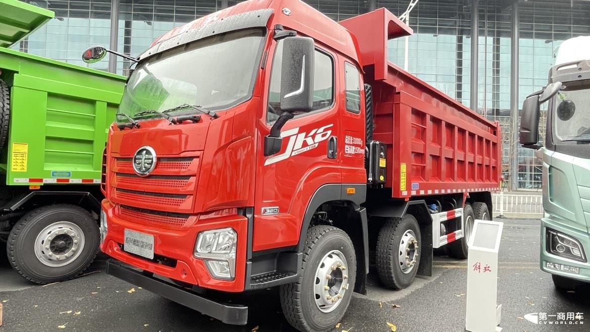 解放JK6橡胶悬挂公路轻量化自卸车.JPG 解放JK6橡胶悬挂公路轻量化自卸车.JPG