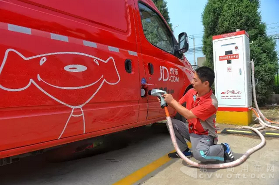 国内物流首发“零排放”中大型货车 京东首批新能源车上路运营.png 国内物流首发“零排放”中大型货车 京东首批新能源车上路运营.png
