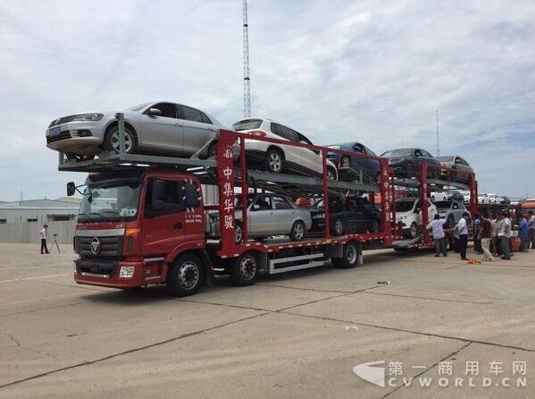 中置轴轿运车-中集华骏&欧曼联合出击2.jpg 中置轴轿运车-中集华骏&欧曼联合出击2.jpg