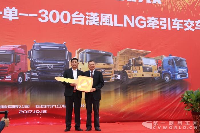 徐工重卡300辆漢风6×4 LNG牵引车交车仪式.jpg 徐工重卡300辆漢风6×4 LNG牵引车交车仪式.jpg