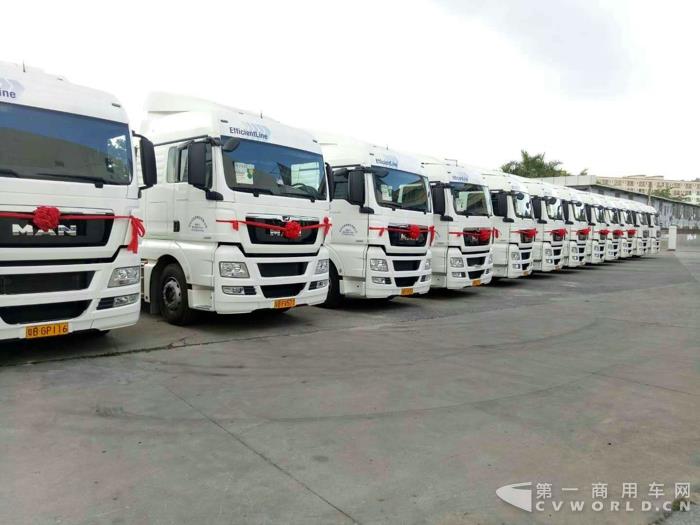 3. 曼恩商用车向深圳稳安物流交付20台牵引车.jpg 3. 曼恩商用车向深圳稳安物流交付20台牵引车.jpg