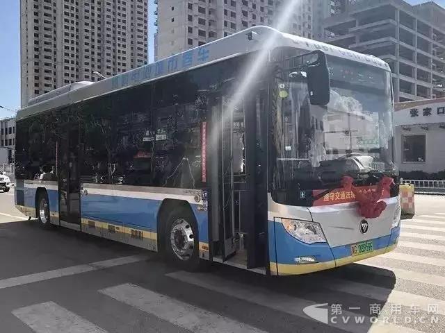 张家口49辆氢燃料电池客车上线 福田欧辉实力助阵绿色冬奥.jpg 张家口49辆氢燃料电池客车上线 福田欧辉实力助阵绿色冬奥.jpg