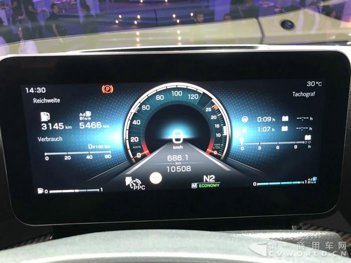 奔驰新Actros 重卡仪表盘.jpg 奔驰新Actros 重卡仪表盘.jpg