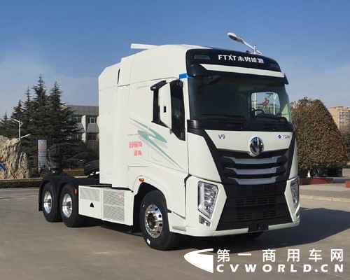 型号为CGC4251FCEV1Z2的大运氢燃料电池牵引车.png