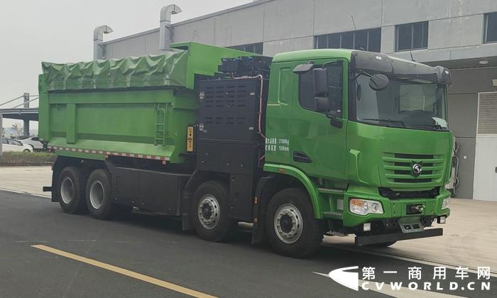 金龙燃料电池自卸汽车.jpg 金龙燃料电池自卸汽车.jpg