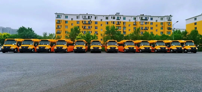批量欧辉BJ6116健康校车交付鞍山交运旅游4.jpg 批量欧辉BJ6116健康校车交付鞍山交运旅游4.jpg