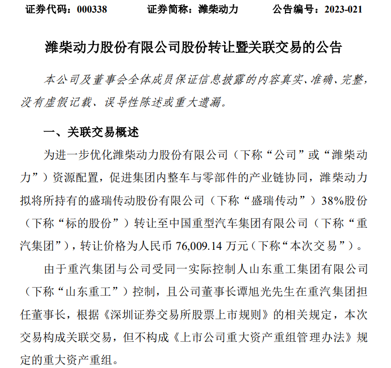 潍柴转让股权.png 潍柴转让股权.png
