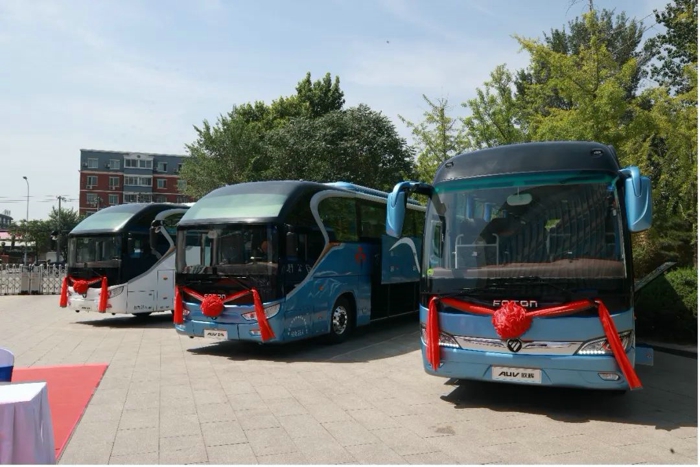 福田欧辉批量城间客车顺利交付张家口万国丽驰7.jpg 福田欧辉批量城间客车顺利交付张家口万国丽驰7.jpg