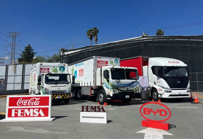 比亚迪携手FEMSA和Coca-Cola FEMSA,为饮料物流行业打造全新电动汽车.jpg 比亚迪携手FEMSA和Coca-Cola FEMSA,为饮料物流行业打造全新电动汽车.jpg